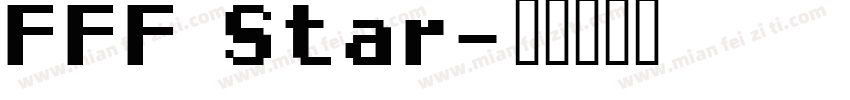 FFF Star字体转换